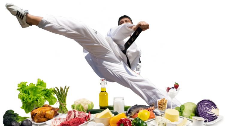 Qué alimentos debe consumir un practicante de Artes Marciales